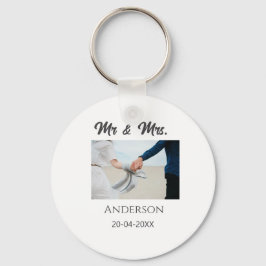 Chaveiro Sr. & Sra. adicionar nome da família data ano casa