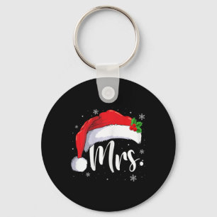 Chaveiro Sr. Sra. Claus Casais De Natal Que Correspondem A 