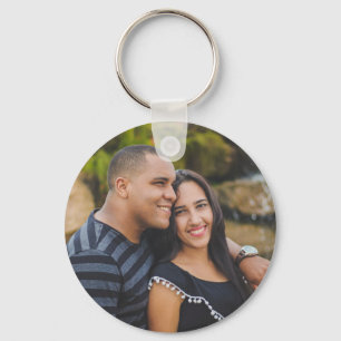 Chaveiro Sr. & Sra. Wedding Favor Keyring Data da Foto
