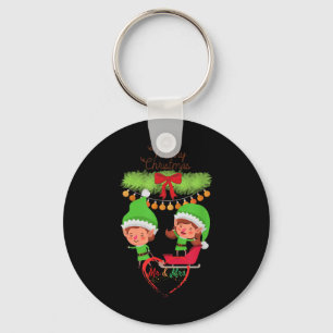 Chaveiro Sr. Wedding Xmas Groom Brides Casados com Elfen Br