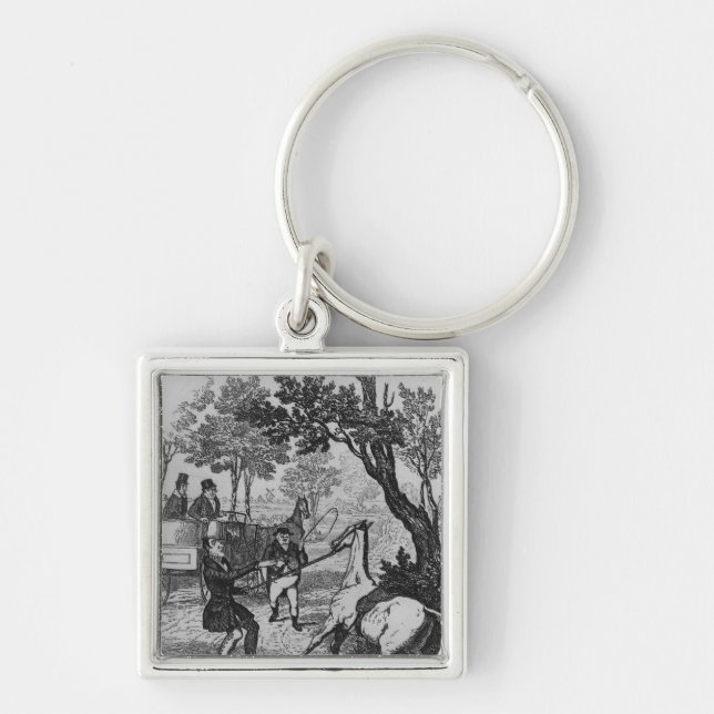 Chaveiro Sr. Winkle e Sr. Pickwick que tenta controlar (Frente)