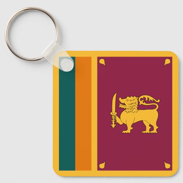 Chaveiro Sri Lanka Flag (Frente)
