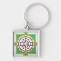 Sri Yantra Geometria Sagrada - Cores Precisas