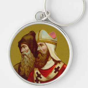 Chaveiro SS. Cirilo e Metódio (M 001) Metal Premium
