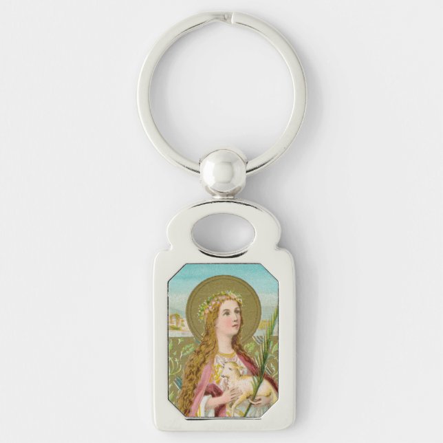 Chaveiro St. Agnes de Roma (AC 01) (Frente)