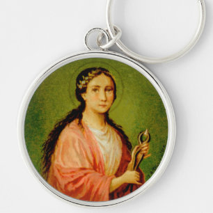 Chaveiro St. Apollonia (BLA 001) Metal Redondo Premium