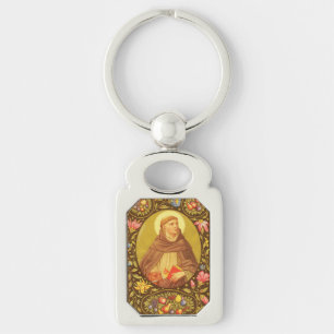 Chaveiro St. Dominic de Guzman (PM 02) Metálico Retangular