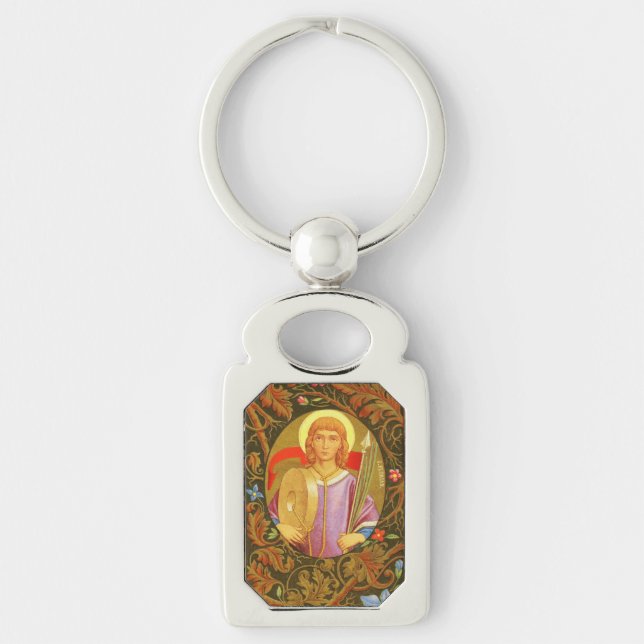 Chaveiro St. Florian de Lorch (PM 03) Metal Retangular (Frente)