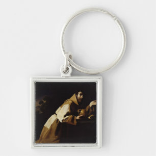 Chaveiro St Francis na meditação, 1639