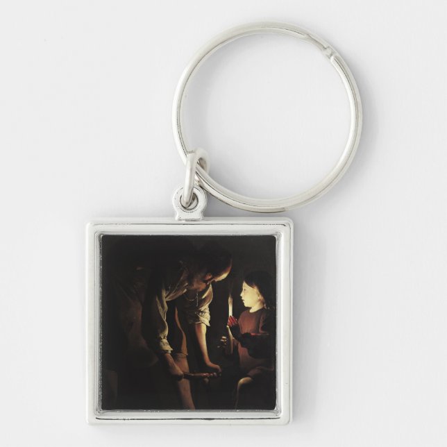 Chaveiro St Joseph, carpinteiro, c.1640 (Frente)