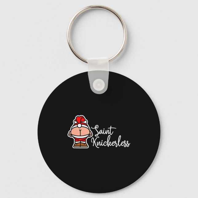 Chaveiro St. Knickerless Funny Mooning Santa Claus Christma (Frente)