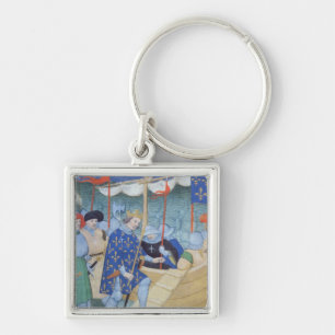 Chaveiro St Louis que embarca para as cruzadas