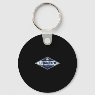 Chaveiro St. Maarten Vintage Dge Homens Mulheres Cruzeiro F
