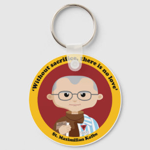 Chaveiro St. Maximilian Kolbe
