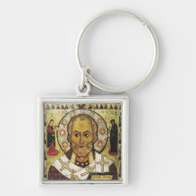 Chaveiro St. Nicholas Russian icon (Frente)