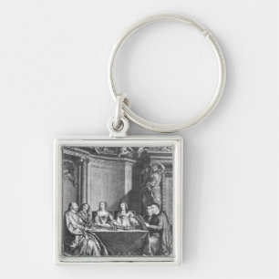 Chaveiro St. Vincent de Paul e Jules cardinal Mazarin