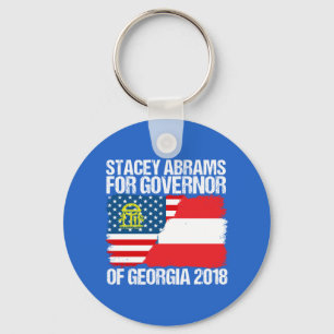 Chaveiro Stacey Abrams para o governador de Geórgia 2018