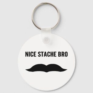 Chaveiro Stache agradável Bro
