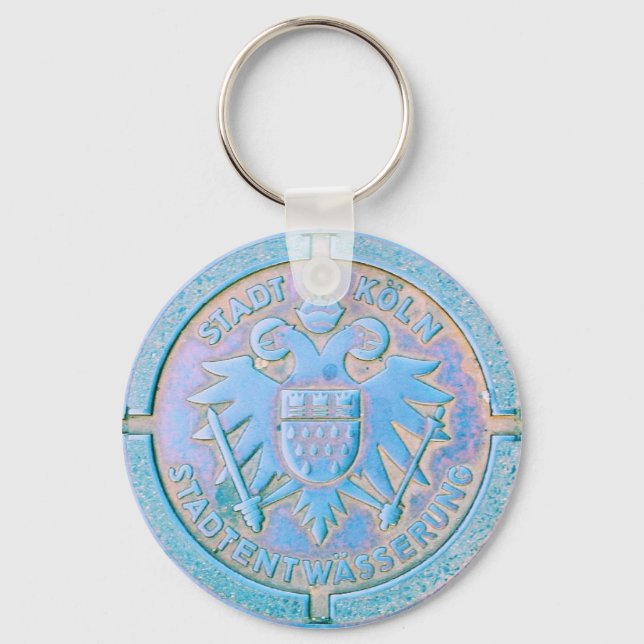 Chaveiro Stadt Koln - Colônia, Alemanha - Cadeia-Chave (Frente)