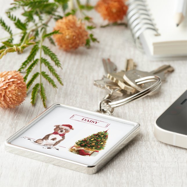 Chaveiro Staffordshire Bull Terrier Funny (Lateral)