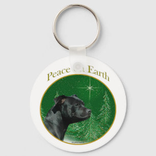 Chaveiro Staffordshire Bull Terrier Peace