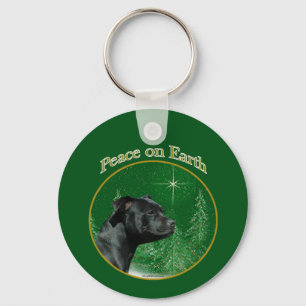 Chaveiro Staffordshire Bull Terrier Peace