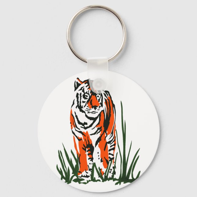 Chaveiro Stalking Tiger (Frente)