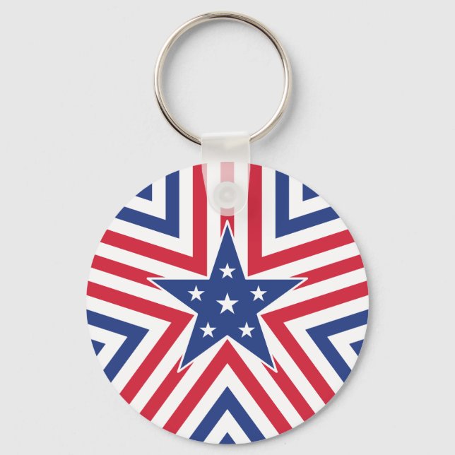 Chaveiro Star of Freedom (Stripe) (Frente)