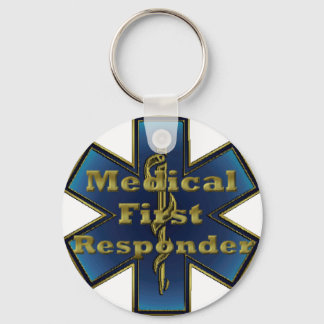 Chaveiro Star of Life - Médico - Primeiro Responsável