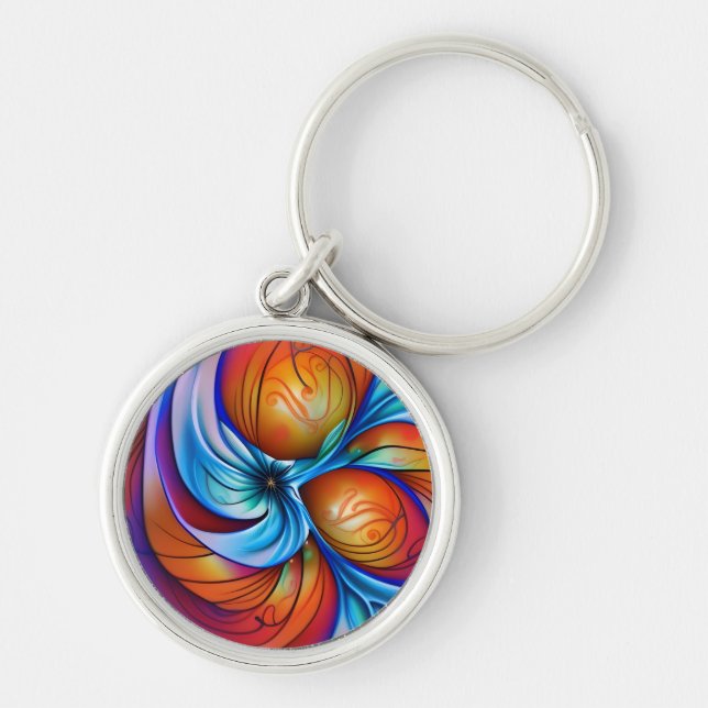 Chaveiro Starburst Azul (Frente)