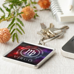 Chaveiro Starfield Virgo Maiden Western Zodiac