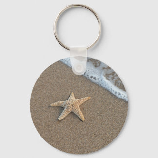 Chaveiro Starfish perto da praia