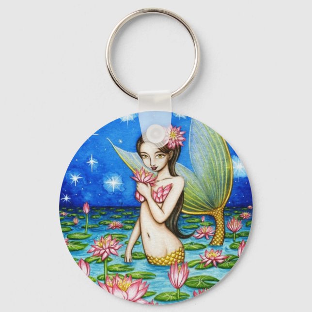 Chaveiro Starlight Lily Mermaid (Frente)
