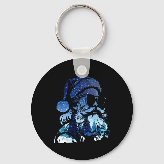 Chaveiro Starry Night North Pole Scenere Feliz Natal Sa (Frente)