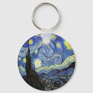 Chaveiro Starry Night Por Vincent Van Gogh 1889