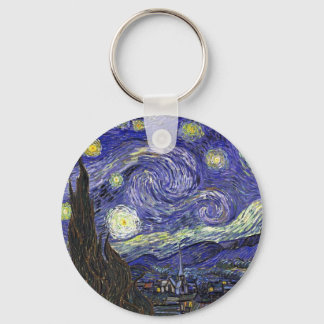 Chaveiro Starry Night, Vincent Van Gogh.