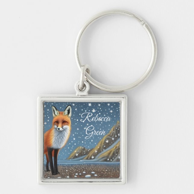 Chaveiro Starry Starry Night Storybook Fox (Frente)