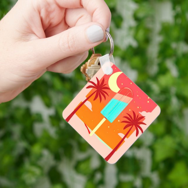 Chaveiro Starry Summer Palm Ice Oasis (Mão)