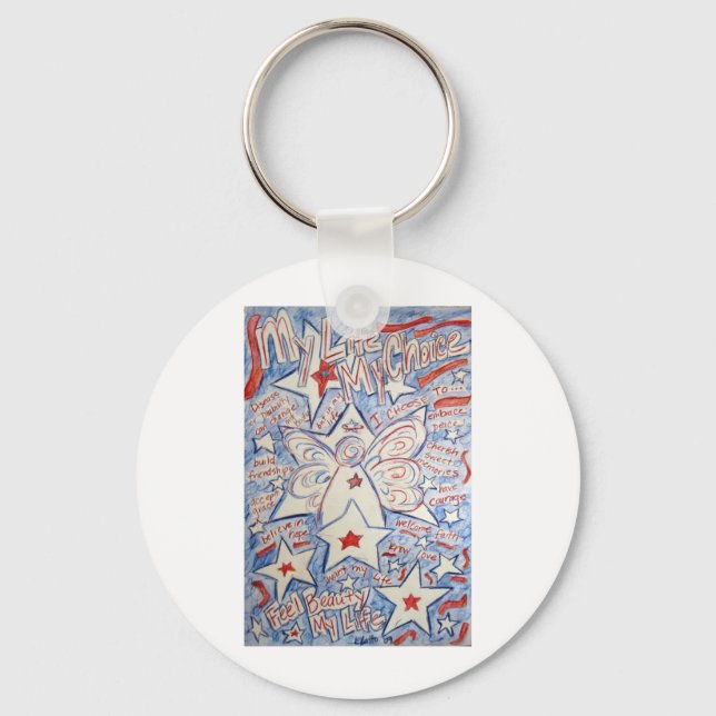 Chaveiro Stars & Stripes Angel (Frente)