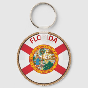 Chaveiro State of Florida Flag Seal