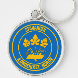 Chaveiro Stavanger Round Emblem