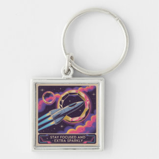 Chaveiro Stay Focused And Extra Sparkly