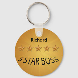 Chaveiro STD Personalizado no Dia Cinco Estrelas