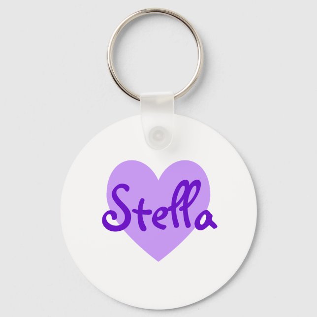 Chaveiro Stella em Roxo (Frente)