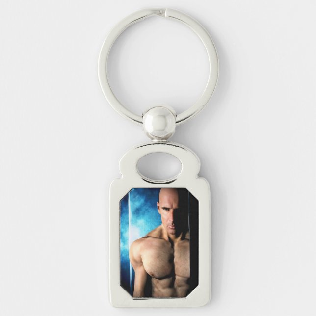 Chaveiro Step Out metal keychain (Frente)