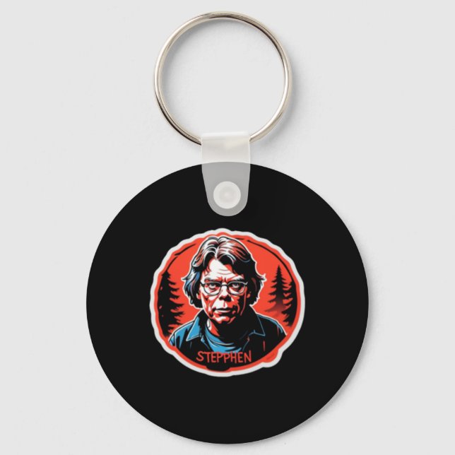 Chaveiro Stephen King Sticker (Frente)