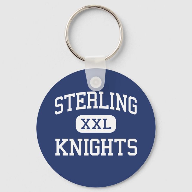 Chaveiro Sterling - Knights - High - Somerdale New Jersey (Frente)