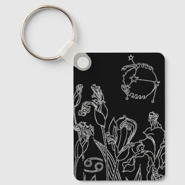 Chaveiro Sternzeichen Krebs (Frente)