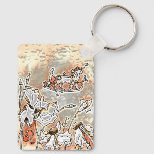 Chaveiro Sternzeichen Löwe Schlüsselanhänger