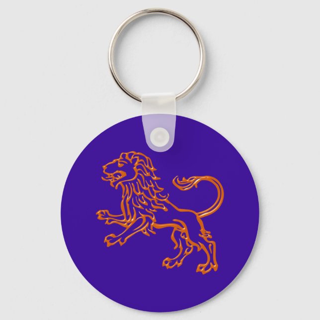 Chaveiro Sternzeichen Löwe zodiac sinal Leo (Frente)